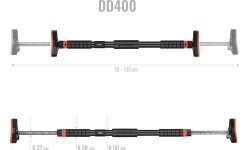 Дверной турник DD400 65-100 см HMS