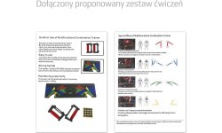 Push-up dēlis HMS PU10 sarkans