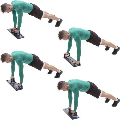 Push-up dēlis HMS PU10 sarkans