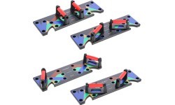 Push-up dēlis HMS PU10 sarkans