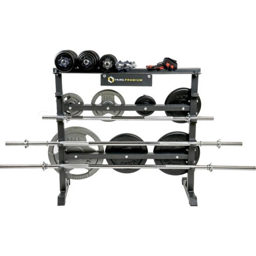 STR12 DUMBBELL AND BARBELL RACK HMS PREMIUM