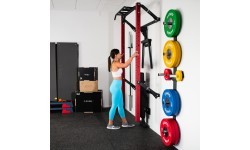 KLT22 MULTIFUNCTIONAL FOLDING POWER RACK RED HMS