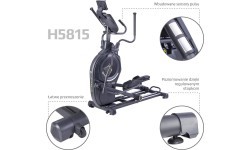 H5815 AIR-MAGNETIC ELLIPTICAL BIKE SEMI COMMERCIAL HMS PREMIUM