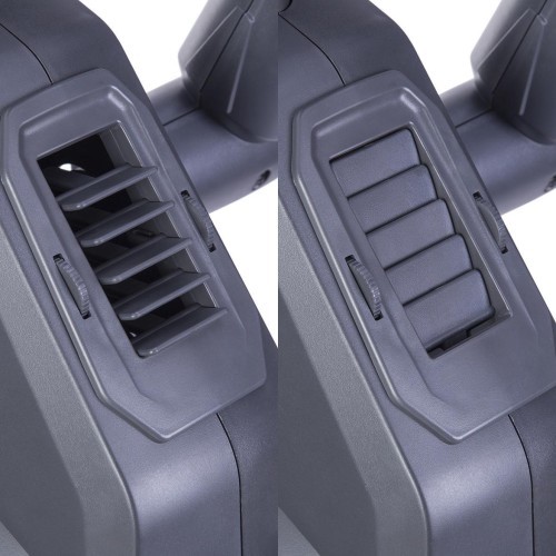 Puskomerciāls gaisa-magnētiskais eliptiskais trenažieris H5815 HMS Premium