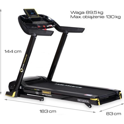 BE5856 ELECTRIC TREADMILL HMS PREMIUM