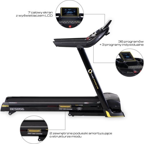 BE5856 ELECTRIC TREADMILL HMS PREMIUM