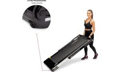 LOOP12 MULTI ЧЕРНАЯ ЭЛЕКТРИЧЕСКАЯ БЕГОВАЯ ДОРОЖКА СО СТОЛОМ HMS