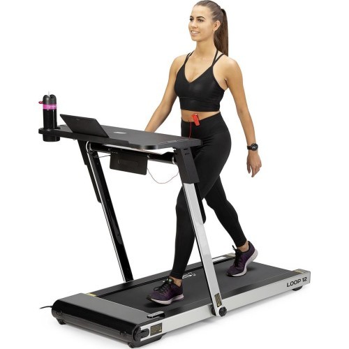 LOOP12 MULTI GRAY ЭЛЕКТРИЧЕСКАЯ БЕГОВАЯ ДОРОЖКА СО СТОЛОМ HMS