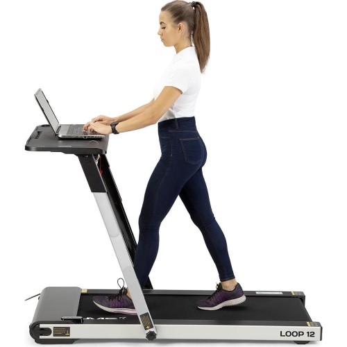 LOOP12 MULTI GRAY ЭЛЕКТРИЧЕСКАЯ БЕГОВАЯ ДОРОЖКА СО СТОЛОМ HMS