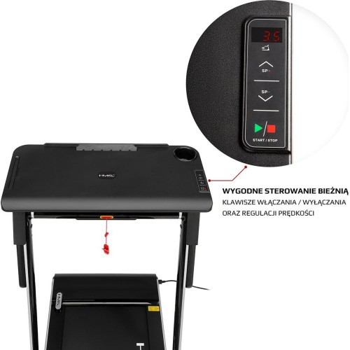 LOOP12 MULTI GRAY ЭЛЕКТРИЧЕСКАЯ БЕГОВАЯ ДОРОЖКА СО СТОЛОМ HMS