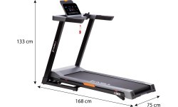 BE5873 ELECTRIC TREADMILL HMS