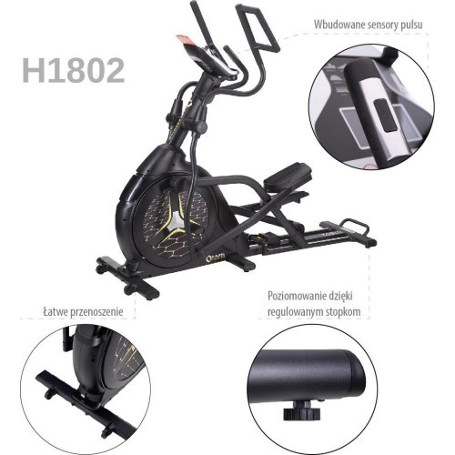 H1802 MAGNETIC ELLIPTICAL TRAINER SEMI COMMERCIAL HMS PREMIUM