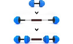 SGG30BAR DUMBBELL-BARBELL SET 30KG HMS