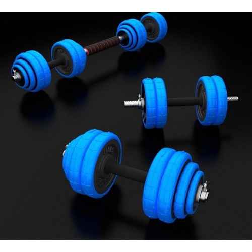 SGG30BAR DUMBBELL-BARBELL SET 30KG HMS