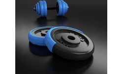 SGG30BAR DUMBBELL-BARBELL SET 30KG HMS