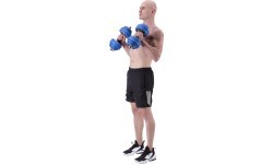 Hanteļu un stieņa komplekts HMS SGG30BAR 30 kg