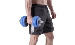 Hanteļu un stieņa komplekts HMS SGG30BAR 30 kg