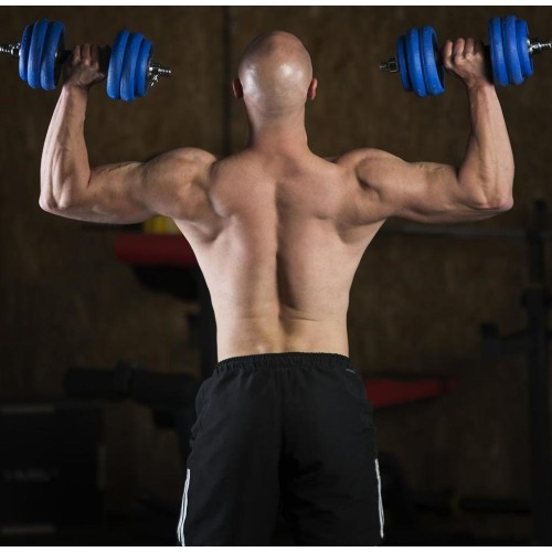 SGG30BAR DUMBBELL-BARBELL SET 30KG HMS