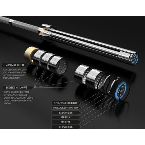 Olimpiskais stienis GO900 ar Lock Jaw HMS Premium fiksatoriem
