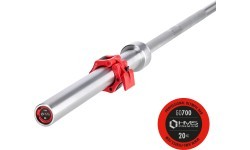 Олимпийский гриф GO700 с замками Lock Jaw HMS