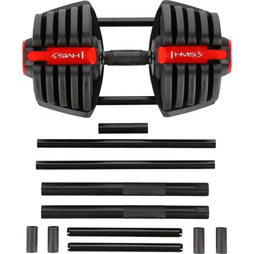 Regulējamo hanteļu komplekts 2 vienā SGR40 PRO 40 kg HMS