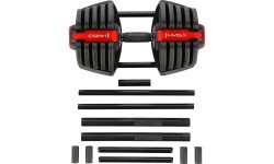 SGR40 PRO SET 2IN1 ADJUSTABLE DUMBBELLS 40 KGS HMS