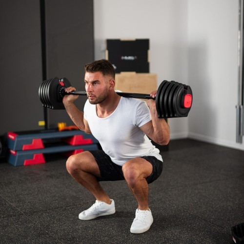 Regulējamo hanteļu komplekts 2 vienā SGR40 PRO 40 kg HMS