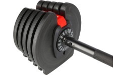 SGR40 PRO SET 2IN1 ADJUSTABLE DUMBBELLS 40 KGS HMS
