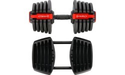 Regulējamo hanteļu komplekts 2 vienā SGR40 PRO 40 kg HMS