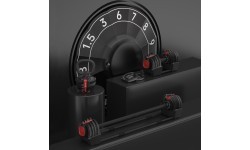 Regulējamo hanteļu komplekts SGR18 Pro Set 3in1 20 kg HMS