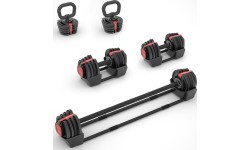 Набор регулируемых гантелей SGR18 Pro Set 3в1 20 кг HMS
