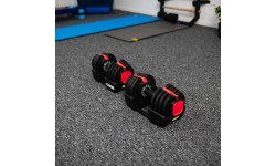 Regulējamo hanteļu komplekts SGR18 Pro Set 3in1 20 kg HMS