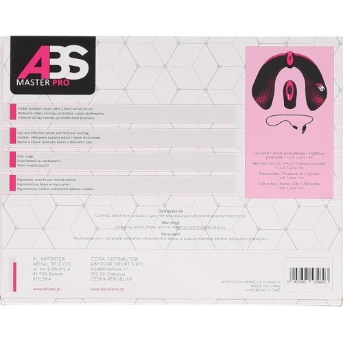 ABS MASTER PRO HIP TRAINER MUSCLE ELECTROSTIMULATOR