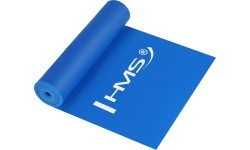 Fitnesa pretestības gumija HMS GU01, zila, 1200x120x0,4 mm