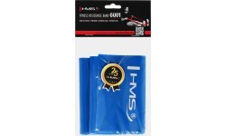Fitnesa pretestības gumija HMS GU01, zila, 1200x120x0,4 mm