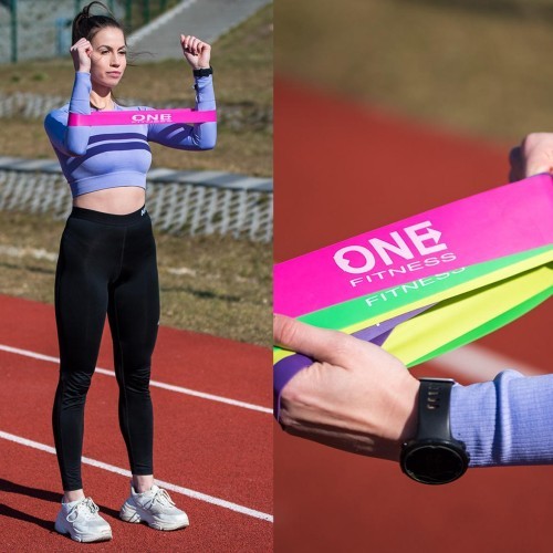 Vingrošanas gumiju komplekts One Fitness PBF 04