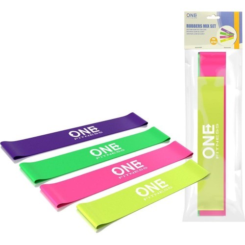 PBF EXERCISE BAND SET 04 ONE FITNESS