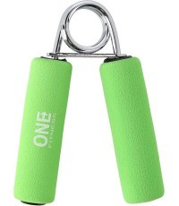 Roku trenažieris ar mīkstu rokturi PZ02 One Fitness, zaļš