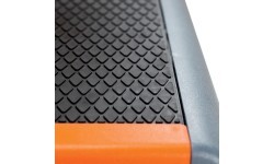 AS007 BLACK/ORANGE AEROBIC STEP HMS PREMIUM