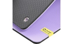 MFK07 VIOLET-BLACK FITNESS MAT 120*60CM EVA 15MM HMS PREMIUM