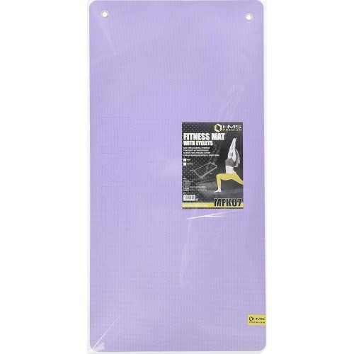 MFK07 violeti melns fitnesa paklājs 120 x 60 cm EVA 15 mm HMS Premium