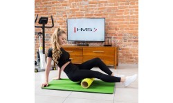 MFK01 fitnesa paklājiņš, zaļi melns