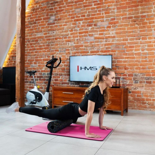 MFK02 fitnesa paklājiņš, rozā-melns