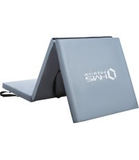 HMS Premium saliekamais vingrošanas paklājs MGS02 1800x600 mm, pelēks