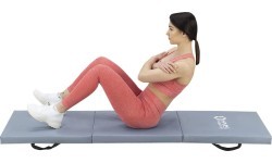 MGS02 GYMNASTIC FOLDABLE MATTRESS1800x600MM GREY HMS PREMIUM