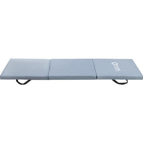 Salokāms vingrošanas matracis MGS02 1800x600 mm, pelēks, HMS Premium