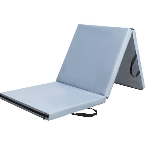 Salokāms vingrošanas matracis MGS02 1800x600 mm, pelēks, HMS Premium