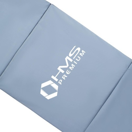 Salokāms vingrošanas matracis MGS02 1800x600 mm, pelēks, HMS Premium