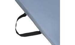 Salokāms vingrošanas matracis MGS02 1800x600 mm, pelēks, HMS Premium