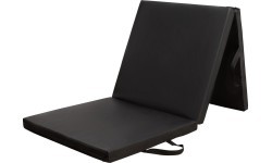 Salokāms vingrošanas matracis MGS02 1800x600 mm, melns, HMS Premium